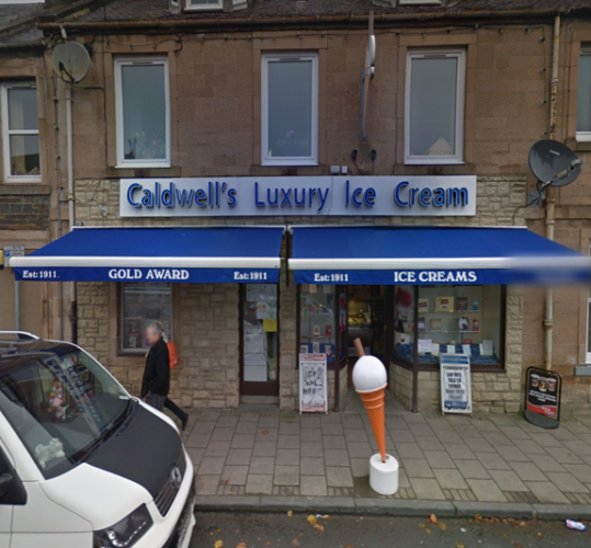 A & A Caldwell (Ice cream, newsagent, sweet shop)